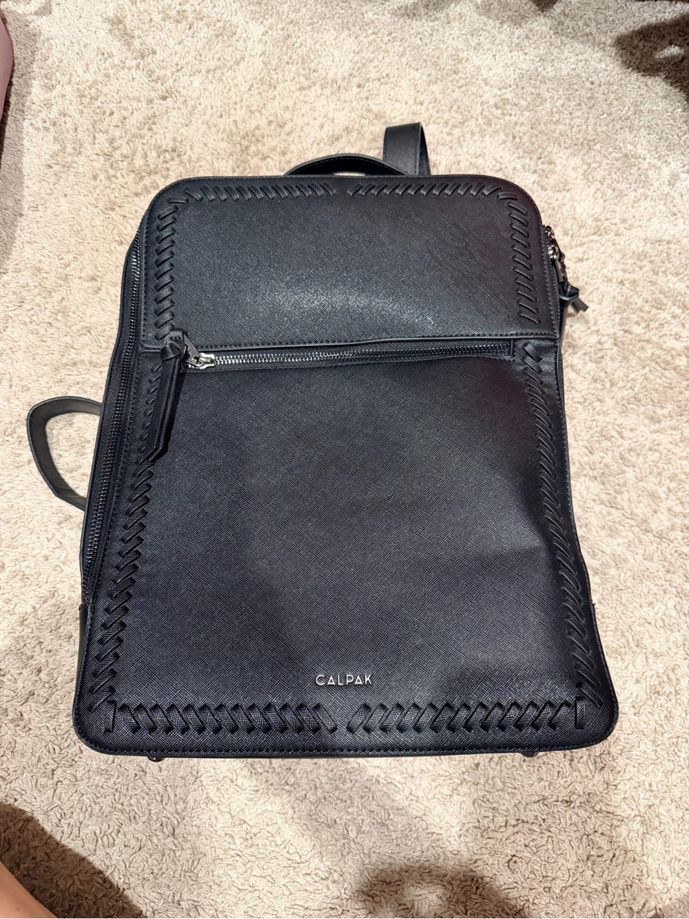 CALPAK Black Structured Backpack